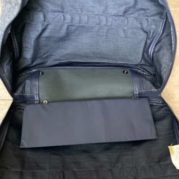 Pierre Cardin, Vintage Tweed Luggage Large Weekender Carry On Travel Bag Unisex - Picture 11 of 13